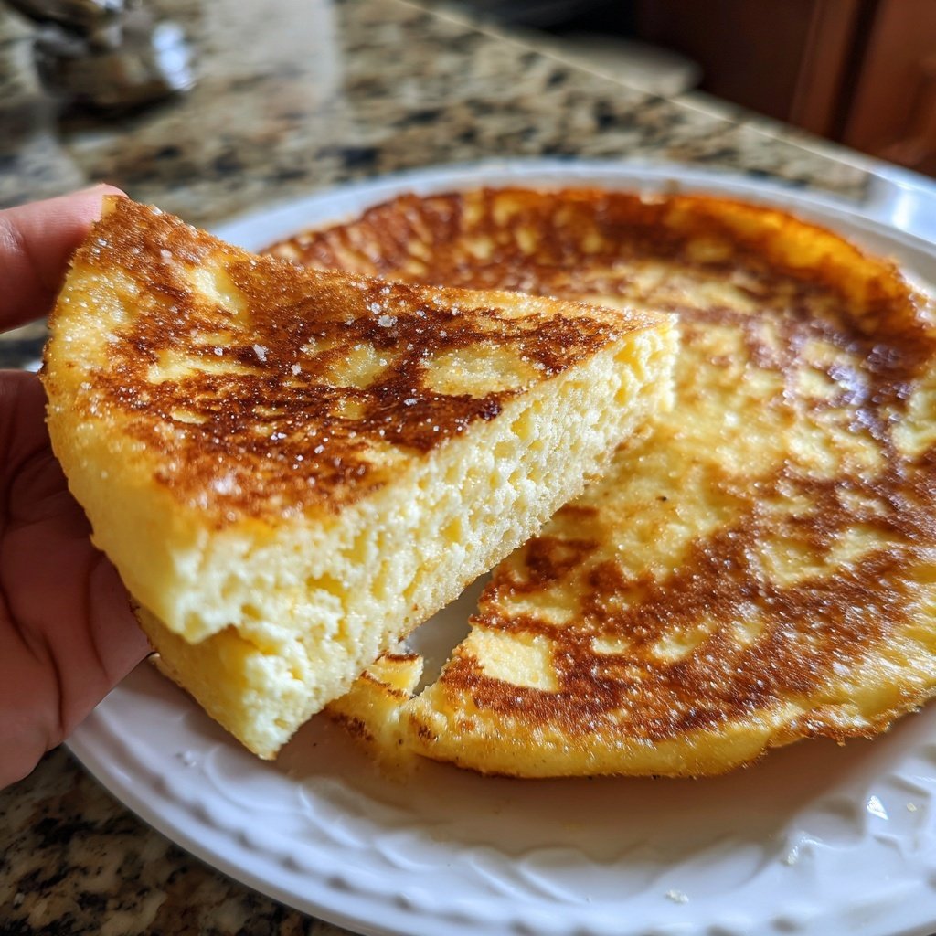 Pfannkuchen mit Zitronenzucker