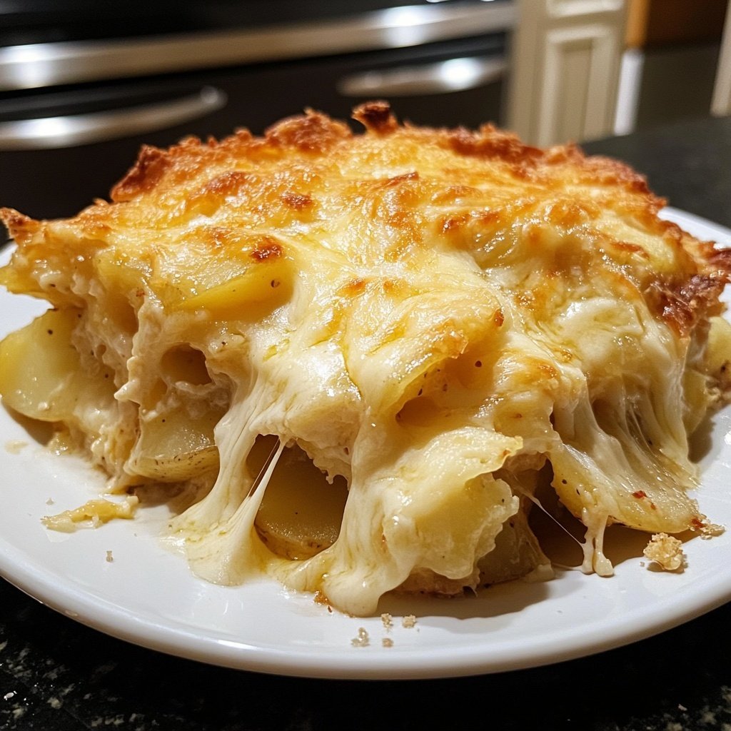 Käse-Kartoffelgratin
