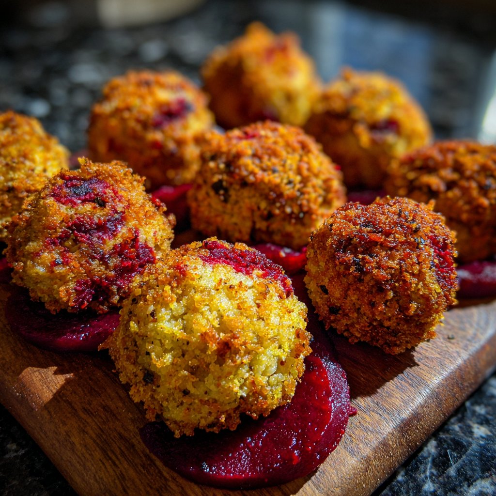 Falafel mit Rote-Bete