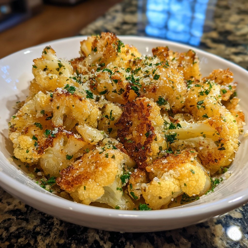 Blumenkohl mit Knoblauch