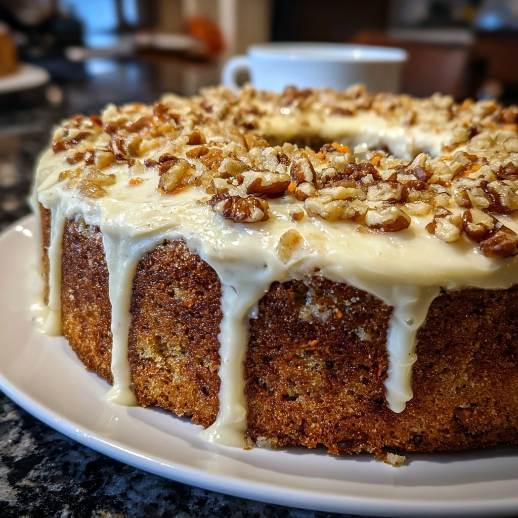 Karottenkuchen Mit Frischkäse Frosting