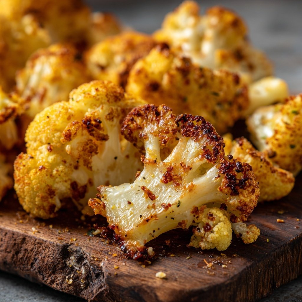 Blumenkohl aus dem Ofen mit Kreuzkümmel