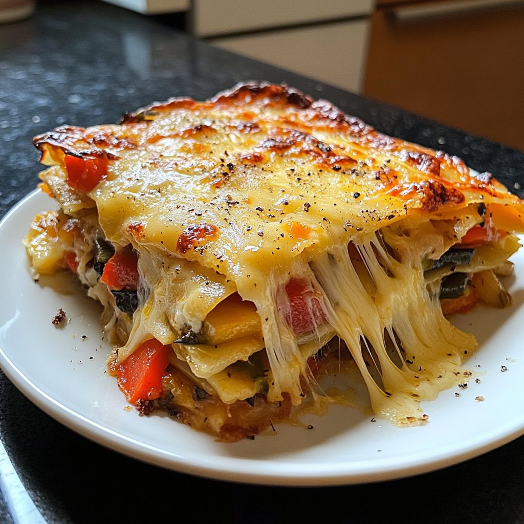 Gemüseauflauf mit Käse