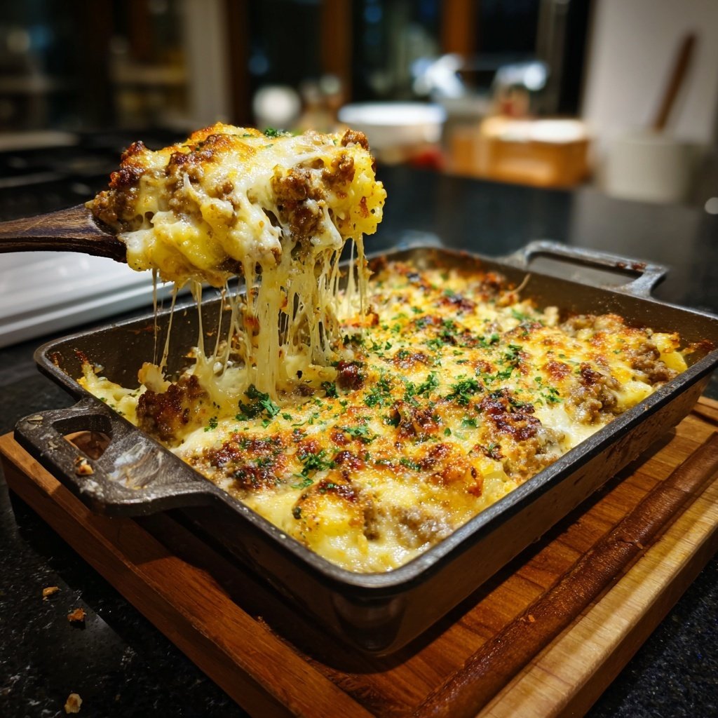 Blumenkohl Auflauf Mit Hackfleisch